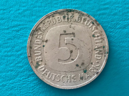 Münze Münzen Umlaufmünze Deutschland BRD 5 Mark 1992 Münzzeichen F - 5 Marcos