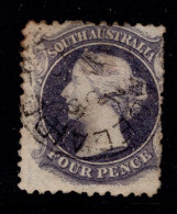 1868-79 SG71 4d Dull Violet W2 P10 £8.00 - Used Stamps