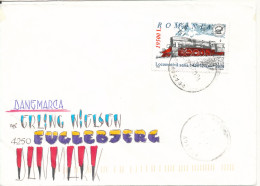 Romania Cover Sent To Denmark Brasov 16-3-2002 Single Franked - Covers & Documents