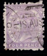 1883-99 SG 184 4d Pale Violet  W13 P10 £3.00 - Used Stamps
