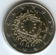 Malte Malta 2 Euro 2015 Drapeau Européen UNC - Malta