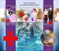 2023-08 - TOGO- SPANISH FLU      3V  MNH** - Maladies