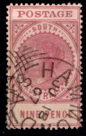 1906-12 SG 302 9d Brown Lake Thick Postage W27 P12 Or 12.5 £2.50 - Gebraucht