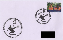 SPAIN. POSTMARK. 100th ANNIV. UNION SPORT SAN BIZENTE. FOOTBALL. BARAKALDO 2023 - Frankeermachines (EMA)