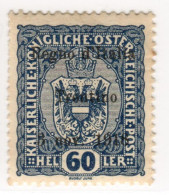 1918 Francobolli D'Austria Trentino-Alto Adige Terre Redente MLH - Trentin