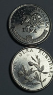 CROACIA - 20 LIPA 1994 - OLEA EUROPAEA KM17 - 1 MONEDA - Croatie