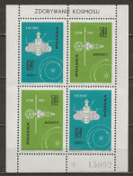 POLAND MNH ** 1310-1311 En Feuillet CONQUETE DE L'ESPACE - Feuilles Complètes