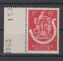 COB 607-V2 ** Neuf Sans Charnière Trait D'union Avant Secours - 1931-1960