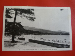 CAVALAIRE SUR MER  LA TERRASSE DE L'HOTEL DES BAINS - Cavalaire-sur-Mer