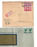 ALLEMAGNE Troisième Reich 1938 / 36     ENVELOPPE     TIMBRE CROIX   WETZEL Et CO ESSEN-WERDEN - Omslagen