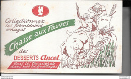 Buvard DESSERT ANCEL Chasse Aux Fauves - Produits Laitiers