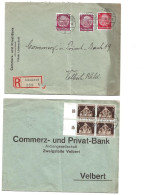 ALLEMAGNE Troisième Reich 1938 /      ENVELOPPE    COMMERZ-UND PRIVAT-BANK - Buste