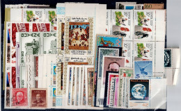 LOT OF 236 STAMPS MINT+USED +16 BLOCKS MI- 80 EURO VF!! - Collections (sans Albums)