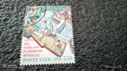 VATİKAN-1980-90     550L       USED - Used Stamps