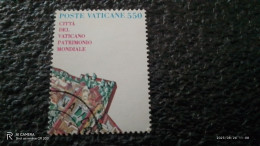 VATİKAN-1980-90     550L       USED - Used Stamps