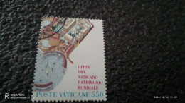 VATİKAN-1980-90     550L       USED - Used Stamps