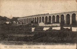 N°109120 -cpa Fontainebleau -le Viaduc- - Ouvrages D'Art