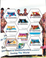 Luxemburg 2023 Scouting Jamboree  SeaManGeum 2 Sheetlet     Postfris/mnh/neuf - Ungebraucht