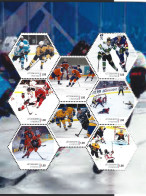 Luxemburg 2023 Ice Hockey IJshockey 1 Sheetlet     Postfris/mnh/neuf - Nuovi