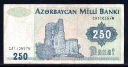 329-Azerbaidjan 250 Manat 1992 CA110 - Arzerbaiyán