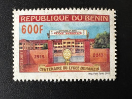 Bénin 2015 Mi. 1671 600F  Centenaire Du Lycée Behanzin Education Kultus Imprimerie Tunis MNH** - Bénin – Dahomey (1960-...)