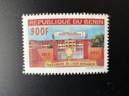 Bénin 2015 Mi. 1670 300F  Centenaire Du Lycée Behanzin Education Kultus Imprimerie Tunis MNH** - Benin – Dahomey (1960-...)