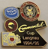 EMMENTHAL CUP LANGNAU 1994/95 - CP BERN - HC AMBRI PIOTTA - HC LAUSANNE - SVIZZERA - SUISSE - SCHWEIZ - HOCKEY - (ROSE) - Sports D'hiver