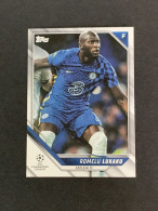 CARD TOPPS UEFA CHAMPIONS LEAGUE 2022 GIAPPONE ROMELU LUKAKU CHELSEA - Autres & Non Classés