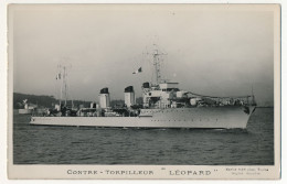 CPM - "LÉOPARD" - Contre-Torpilleur - - Warships