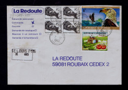 Sp9849 Rep.du SENEGAL Eagles Aigles Birds "parc Nat. De Basse Casamance" Agriculture TOMATE Pulverization Mailed Roubaix - Agriculture