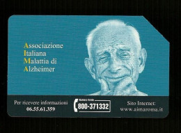 1484 Golden - Associazione Malattia Alzheimer Da Lire 5.000 Telecom - Öff. Werbe-TK