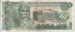BILLETE DE ALBANIA DE 1000 LEKE DEL AÑO 1994 (BANKNOTE) - Albanië