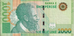 BILLETE DE ALBANIA DE 1000 LEKE DEL AÑO 2019 (BANKNOTE) - Albanië