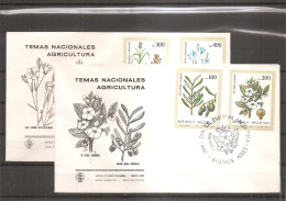 Plantes Médicinales ( 2 FDC D'Argentine De 1979 à Voir) - Heilpflanzen