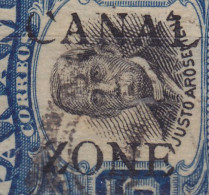 Panama Canal Zone 1906 Mi. 19, Aufdruck Overprinted CANAL ZONE, ERROR Variety 'Part Of 'C' & 'Z' Missing' (2 Scans) - Kanaalzone