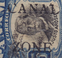Panama Canal Zone 1906 Mi. 19, Aufdruck Overprinted CANAL ZONE, ERROR Variety 'Part Of 'C' & 'Z' Missing' (2 Scans) - Canal Zone