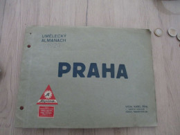 N7 Almanach Grand Format 1920 Praha Prague Tchéquie Czech 39 Pages De Photos Pub Et Texte - Idiomas Eslavos