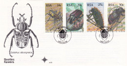 1987 SOUTH AFRICA RSA 1987 6 Official First Day Covers FDC 4.2 4.20.1 4.21 4.22 4.22.1 4.23 - Cartas & Documentos