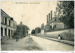 CPA  51  BETHENIVILLE  RUE DE REIMS - Bétheniville