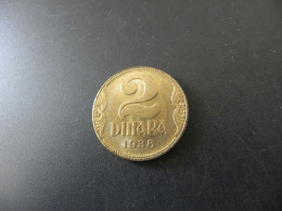 Serbia 2 Dinara 1938 - Serbie