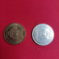 PIECES 1 ET 3 EURO TEMPORAIRE VILLE DU HAVRE - Euros Des Villes