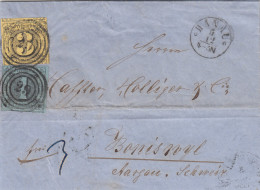 Thurn U Taixs, Brief Aus Hanau "29" Nach Boniswil / Aargau / Schweiz - Lettres & Documents