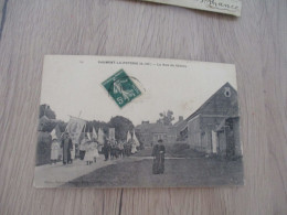 CPA 76 Seine Inférieure Saumont La Poterie La Rue Du Centre Procession Religieuse - Otros & Sin Clasificación