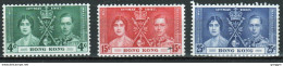 Hong Kong 1937  A Set Of Stamps To Celebrate The Coronation. - Ungebraucht