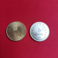 1 ET 2 EUROS TEMPORAIRE VILLE DE PERPIGNAN - Euro Van De Steden