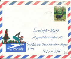 Burundi Air Mail Cover Sent To Sweden 30-1-1976 ?? - Briefe U. Dokumente