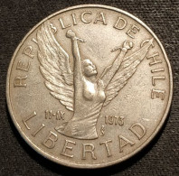 CHILI - CHILE - 10 PESOS 1978 - LIBERTAD - KM 210 - Chili