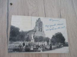 CPA 31 Haute Garonne Léguevin église Et Place De L'église - Other & Unclassified