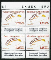 Türkiye 2015 Mi 4150 MNH Preventing Bread Waste | Cereal, Plant, Flora [Block Of 4] - Nuevos