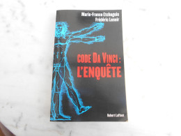 Livre "Code Da Vinci" L'enquete  Marie France Etchegoin Frederic Lenoir - Action